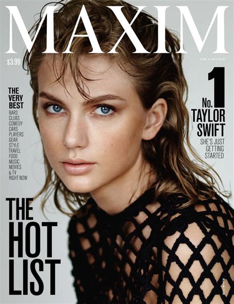 Taylor Swift Has A Message For Maxim Readers After Winning The Hot 100