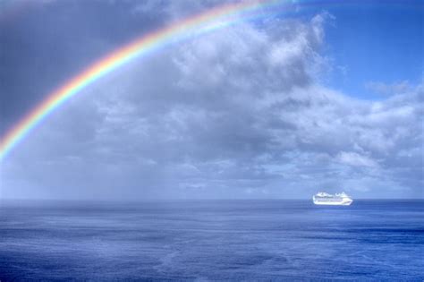 Free Stock Photo Of Rainbow And Ship Download Free Images And Free