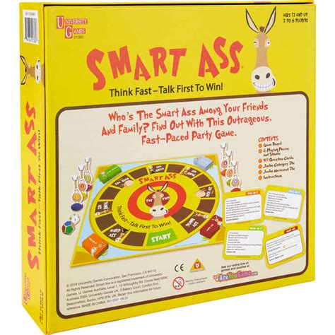 Smart Ass Board Game Duluth Trading Company