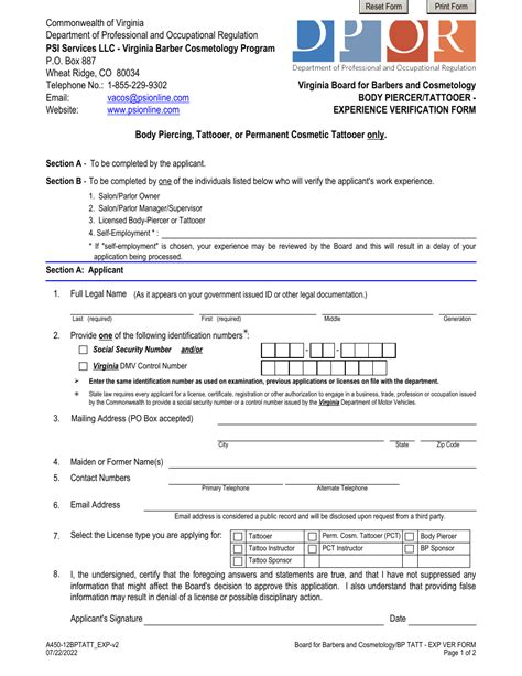 Form A450 12bptattexp Fill Out Sign Online And Download Fillable