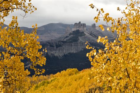 The Castles The Castles Rock Formation And Fall Colors See Flickr