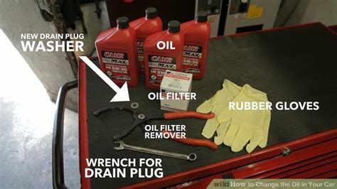 How To Change The Oil In Your Car With Pictures Wikihow