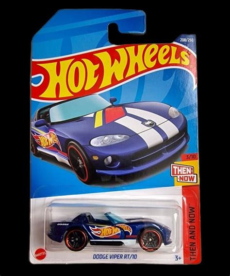Hot Wheels Dodge Viper Rt10 Blue Hw Then And Now Perfect Etsy