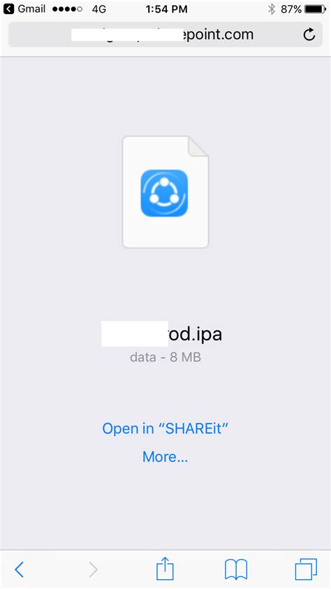 Ios How To Install Ipa File To Iphone From Web Link Stack Overflow