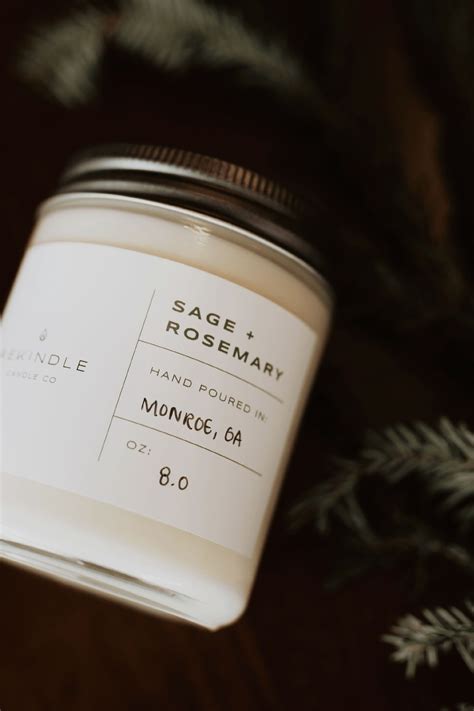 Branding Rekindle Candle Co — Candle Packaging