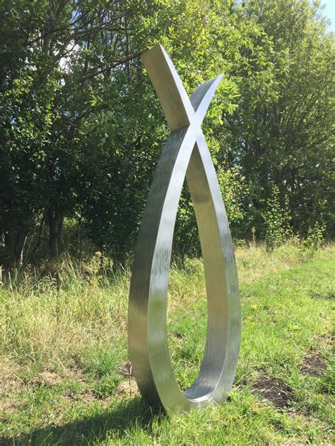 Stunning Contemporary Metal Art And Bespoke Stainless Steel Garden Sculptures Made In The Uk By