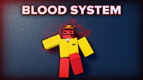 Blood System Roblox Studio 2021 Youtube