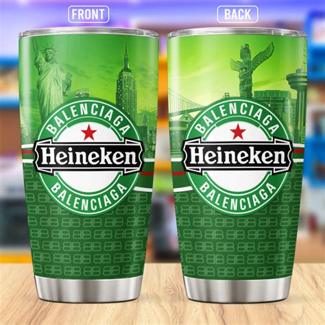 Balenciaga Heineken Stainless Steel Tumbler Oz Oz Let The Colors