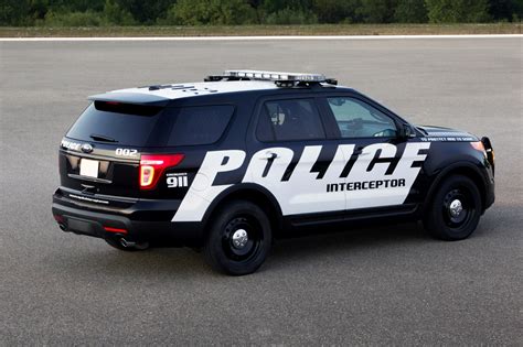 The ford police interceptor utility, which is the police package version of the ford explorer suv, accounts for a great deal of that. Ford Explorer is America's new favorite police car | Autoblog