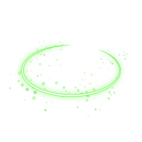 녹색 빛 마법 효과 초록 링 라이트 빛 Png 일러스트 및 Psd 이미지 무료 다운로드 Pngtree