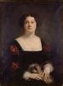 Portrait d'Apollonie Sabatier (1822-1889), dite "La Présidente ...