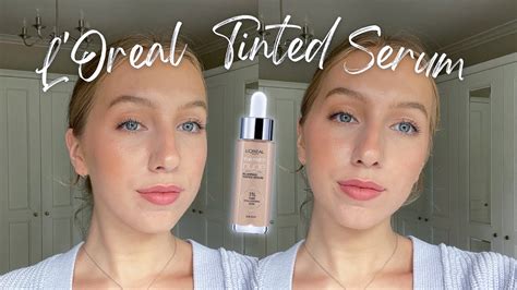 L Or Al True Match Nude Plumping Tinted Serum Review Wear Test Youtube