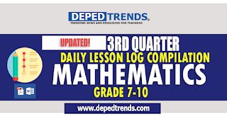 Mathematics Dll Compilation Rd Quarter