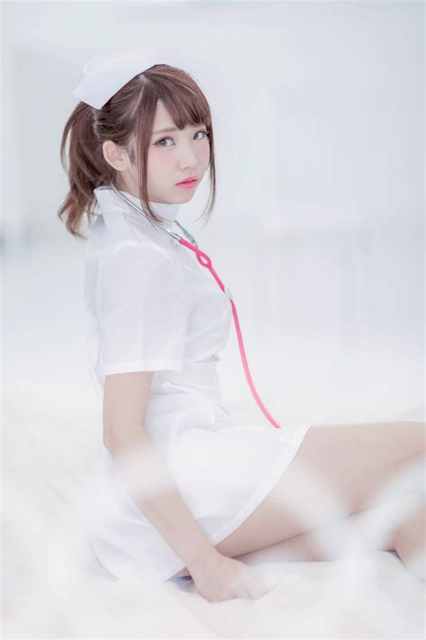 enako japanese women asian nurse outfit women wallpaper resolution 1365x2048 id 1208719