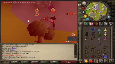 How I Ruined A 1 Defense Pure With Infernal Cape Youtube