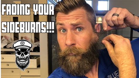 Sideburn And Beard Managment Easy Way To Fade Your Beard Into Your Hair