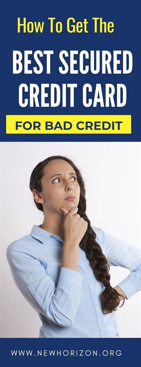 Maybe you would like to learn more about one of these? How To Get The Best Secured Credit Card for Bad Credit in 2020 | Secure credit card, Credit card ...