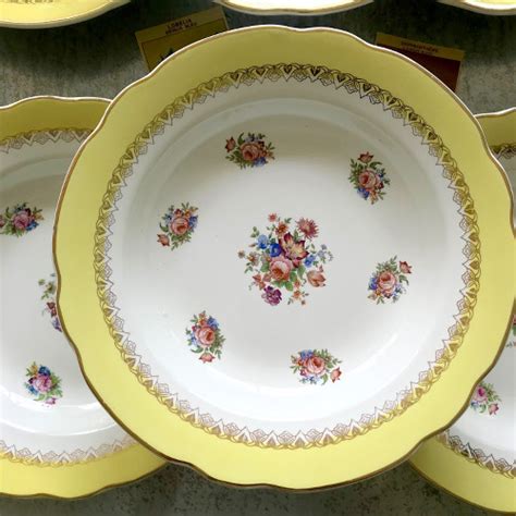 Assiettes Creuses Opaque Digoin Sarreguemines Brocanteandco