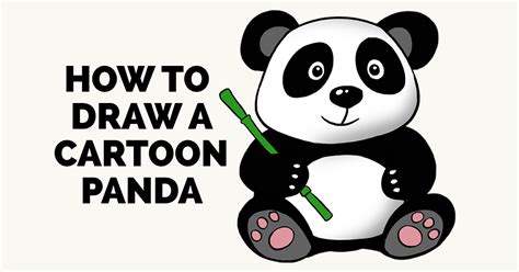How To Draw A Cute Panda In A Few Easy Steps Easy Drawing Guides