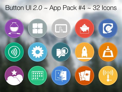 Button Ui 20 ~ App Pack 4 By Blackvariant On Deviantart