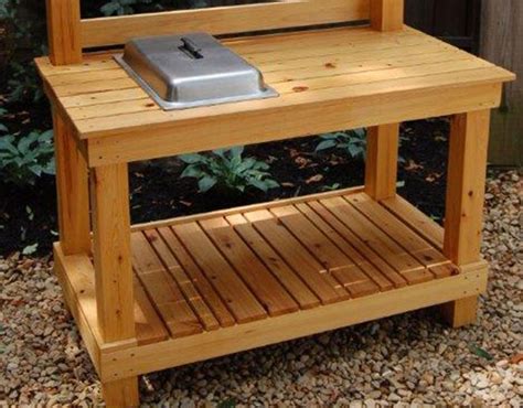 Garden Work Tables The Wood Life Handcrafted Products