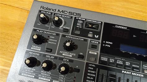 Roland Mc Groovebox Reverb