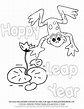 Printable Leap Year Coloring Page | Coloring pages, Kindergarten ...