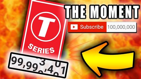 T Series Hitting 100 Million Subscribers Youtube