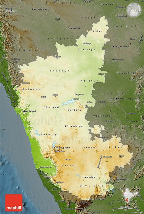 South Interior Karnataka Map My Maps