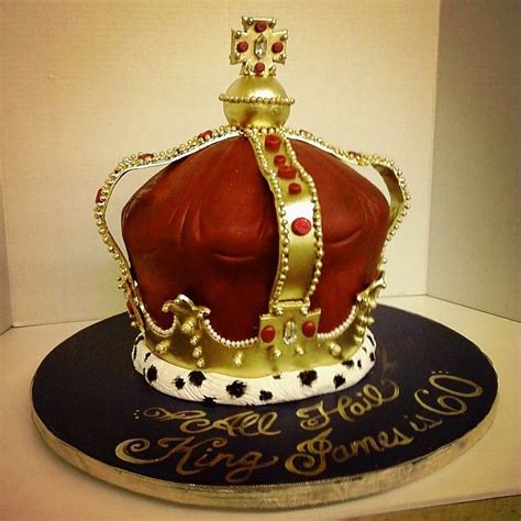 Royalty Theme Crown Cake