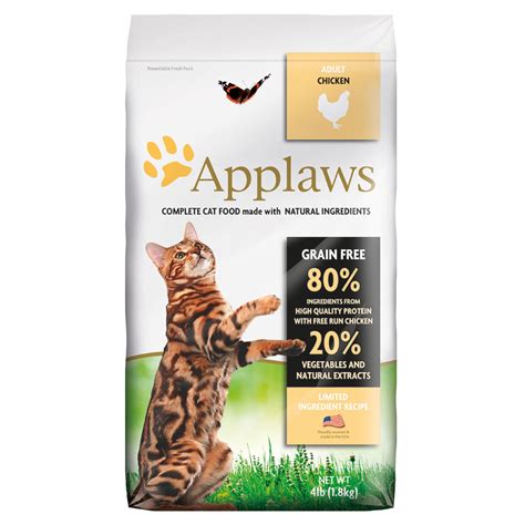 Pros and cons of grain free diet for cats. Applaws Chicken Grain Free Dry Cat Food | Petco