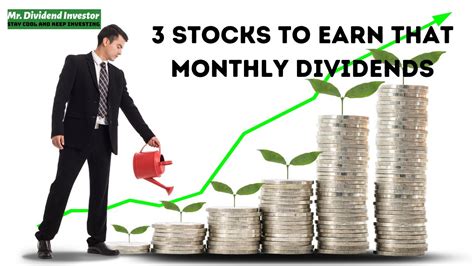 3 Stocks To Earn That Monthly Dividend I Best Monthly Dividend Stocks I