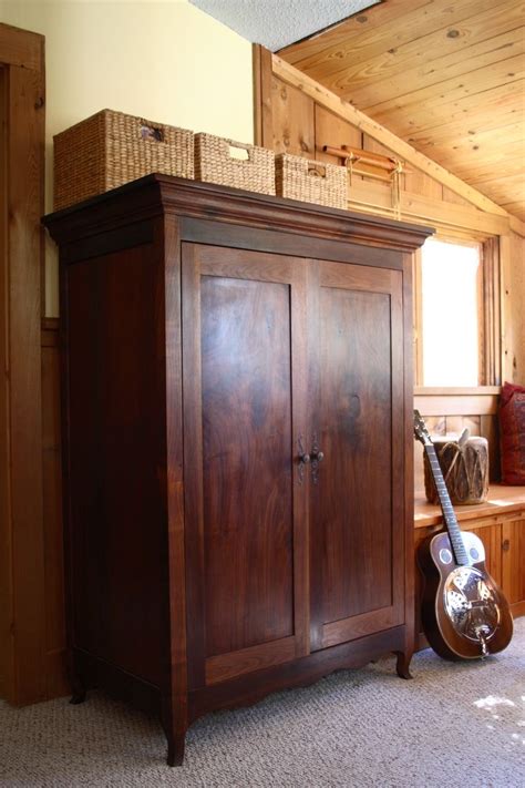 Custom Made Petite Armoire By Greg Arceneaux Cabinetmakers Inc