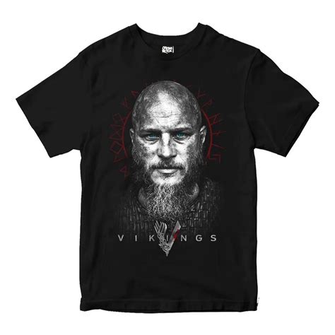 Camiseta Vikings Ragnar Lothbrok Masculina Shopee Brasil