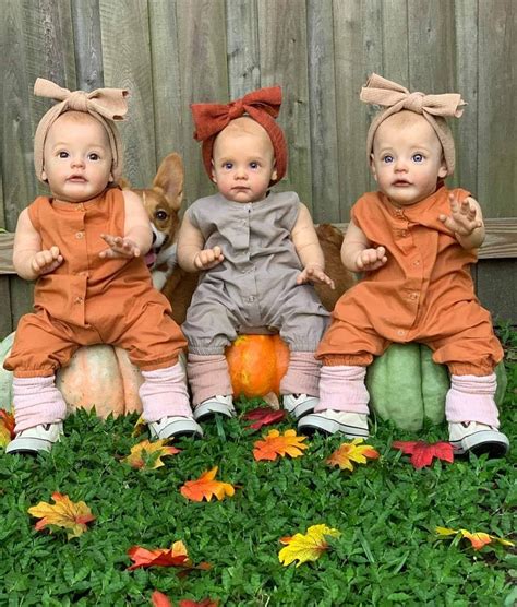 Adorable Reborn Triplet Sisters 17 Innocent And Lovely Hand Painted