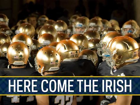 Notre Dame Fighting Irish Football Wallpapers Wallpaper Cave