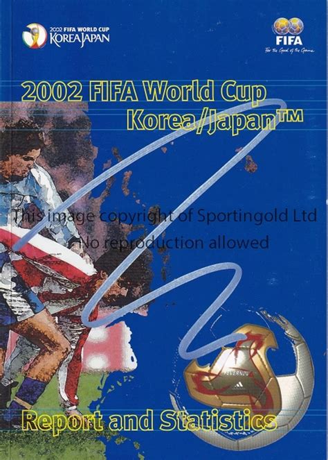 Sold Price World Cup 2002 Official World Cup Report Koreajapan 2002