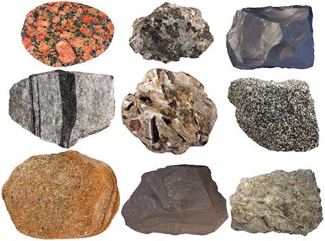 Composition Of The Crust Chemical Elements Minerals Rocks