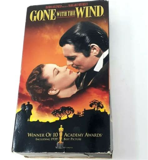 Vintage Gone With The Wind Vhs Tapes Set Collectors Edition