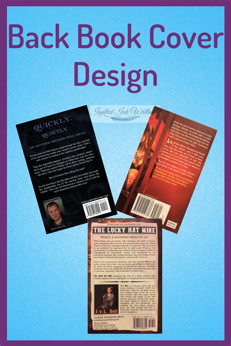 How To Design A Sensational Back Book Cover — Read Blog — Ignited Ink