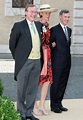 Le prince Jean du Luxembourg, le contesse Diane de Nassau et le Prince ...