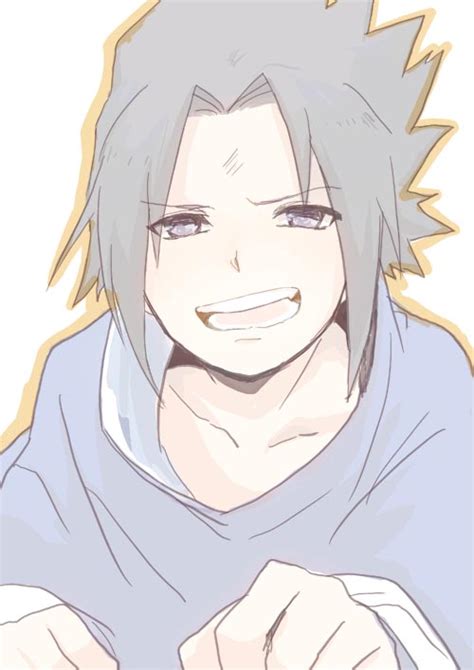 Sasuke Smiling Fanart