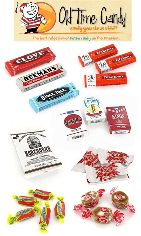 An Assortment Of Candy Bars And Candies With The Words Oh Time Candy