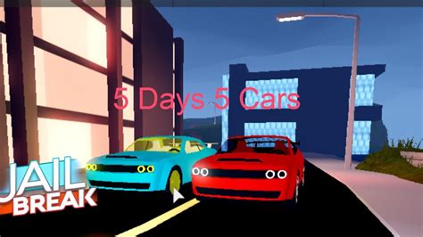 Jailbreak Days Cars Update Only Three Cars Tho Roblox