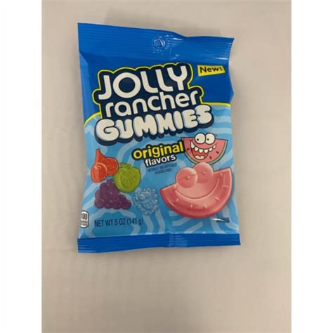 Jolly Rancher Assorted Fruit Gummy Candy 5 Oz Case Of 12 1