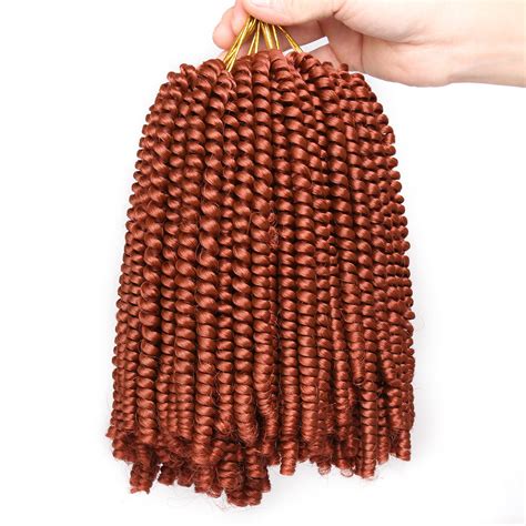 8 Inch Spring Twist Hair 15 Strandspack Ombre Spring Twist Crochet Ha Xtrend Hair