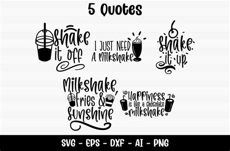 I blow up fireworks all the time, and i love making milkshakes and banana splits. Sweet Milkshake Quotes Grafik von Firefly Designs ...