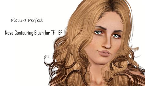 Mod The Sims Nose Contouring Blush Sims 3 Makeup Perfect Nose