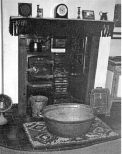 The Tin Bath In Front Of The Fire Tin Bath Kitchen Appliances Liquor Cabinet