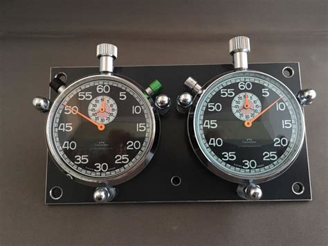 Classic Racing Stopwatch Set Reverse Panda Dial Commodoor Catawiki